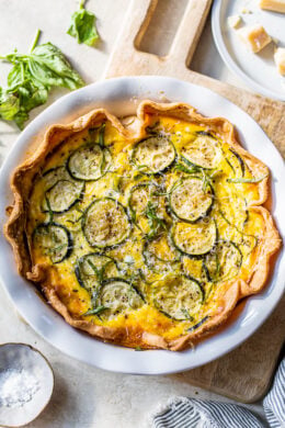 Zucchini Quiche