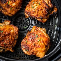 Air Fryer Chicken Thighs