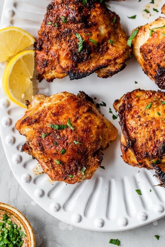 Air Fryer Chicken Thighs