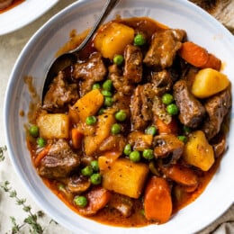 Beef Stew with Potatoes and Carrots