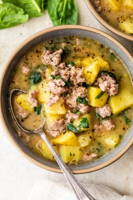 sausage and potato soup