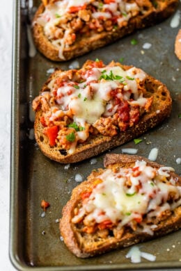 Crockpot Italian Sloppy Joe