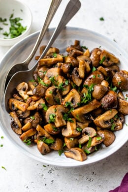 Garlic Butter Mushrooms