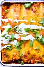 Chicken Enchiladas