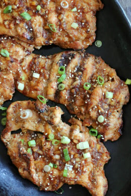 This is the BEST grilled chicken recipe! Not just because I'm obsessed with Korean food, it's just so juicy and flavorful, and this is coming from a girl her prefers dark meat. It's also quick and easy to make, perfect for weeknight grilling.