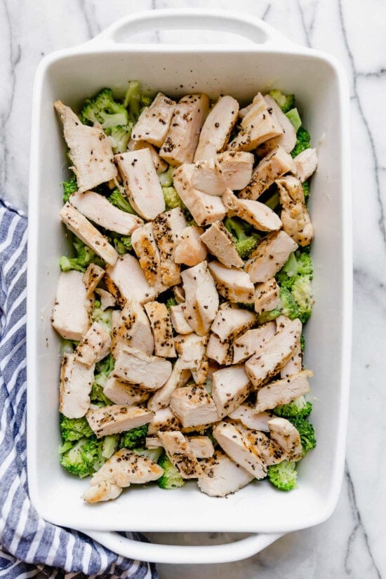 chicken and broccoli