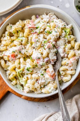 Lobster Roll Pasta Salad