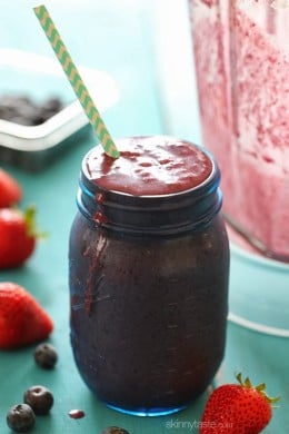 Peanut Butter and Jelly Smoothie