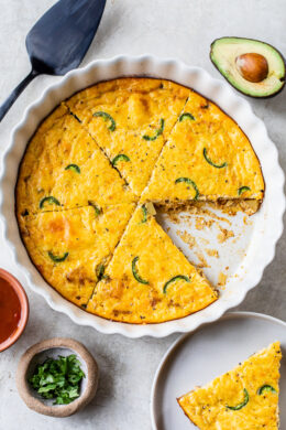 Crustless Potato Jalapeño Quiche