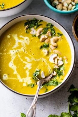 Roasted Acorn Squash Soup