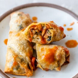 Sausage and Broccoli Rabe Egg Rolls