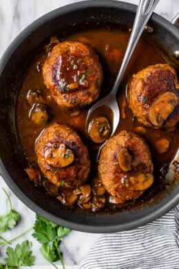 Salisbury Steak with Mushrooms