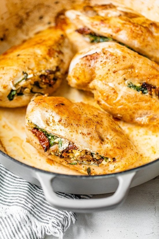 baked stuffed chicken breast