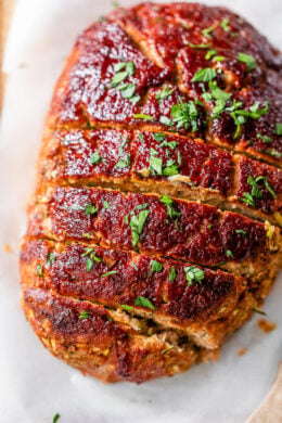 Turkey Meatloaf with Zucchini