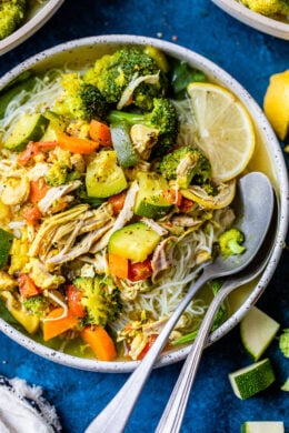 Turmeric Chicken Noodle Soup