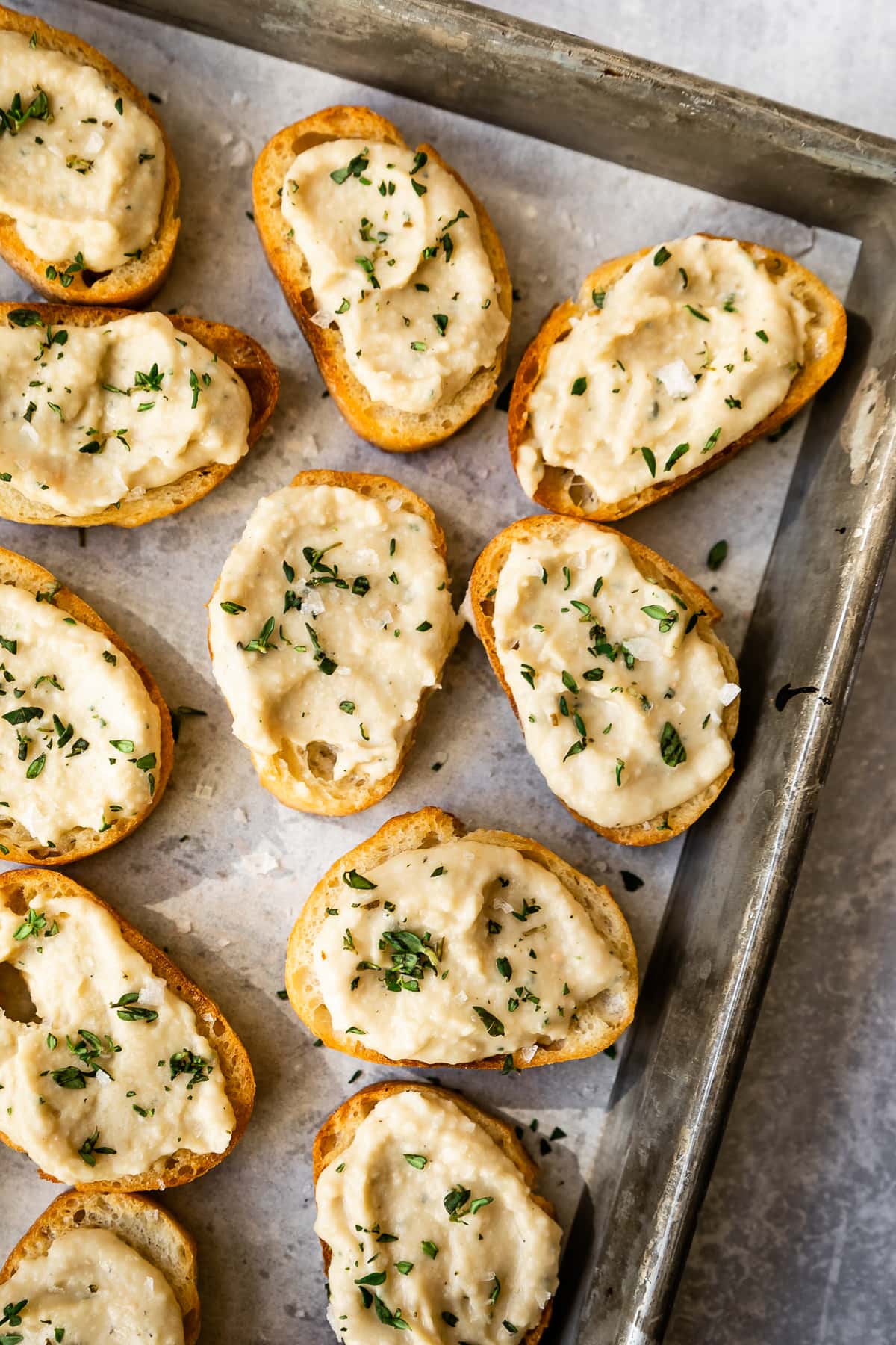 White Bean Crostini