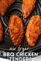 Air Fryer BBQ Chicken Tenders